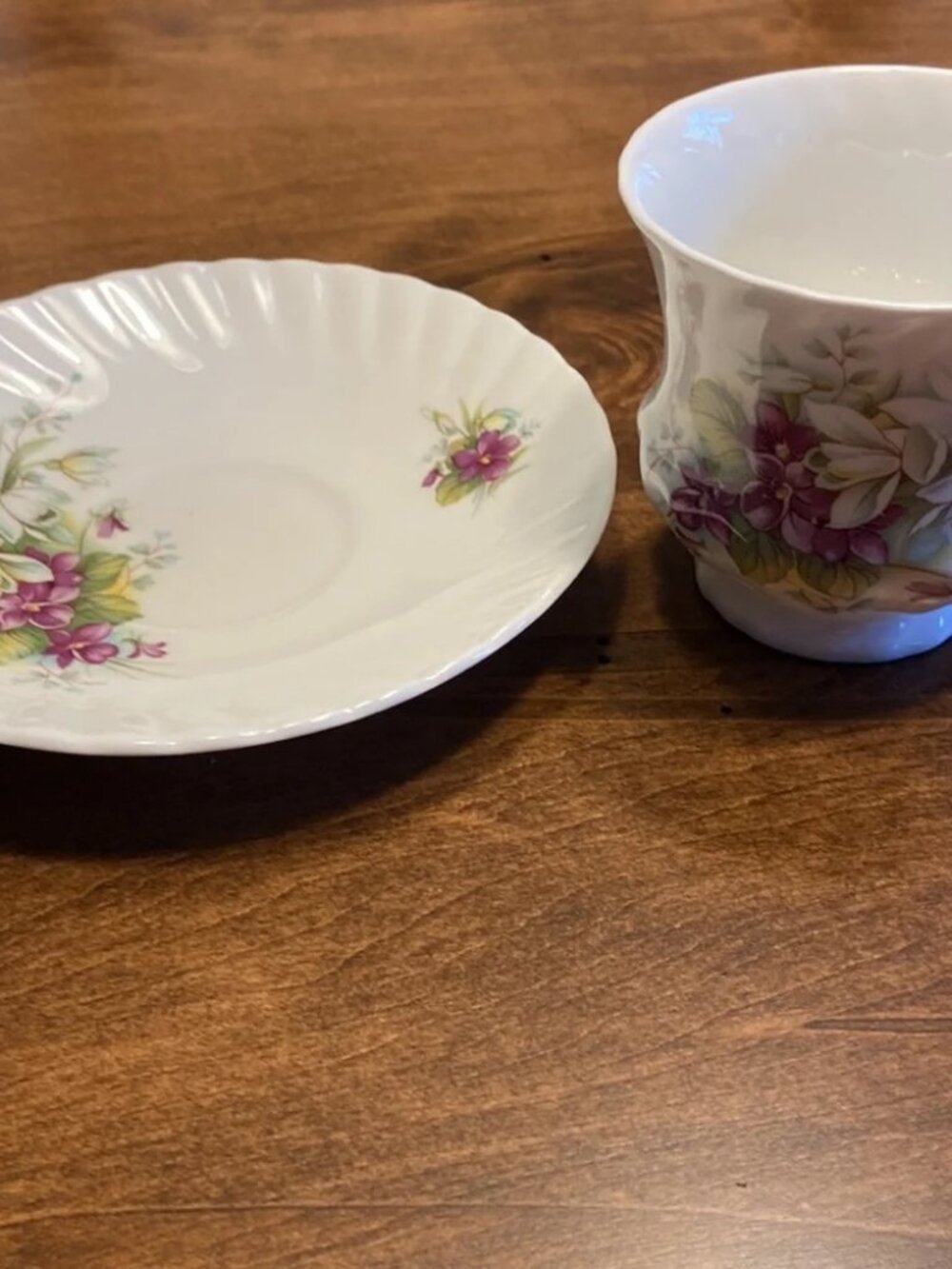 Vintage Royal Dover China Teacup & Saucer - Picture 2 of 6